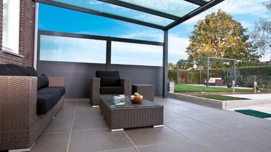 Wintergarten Glas